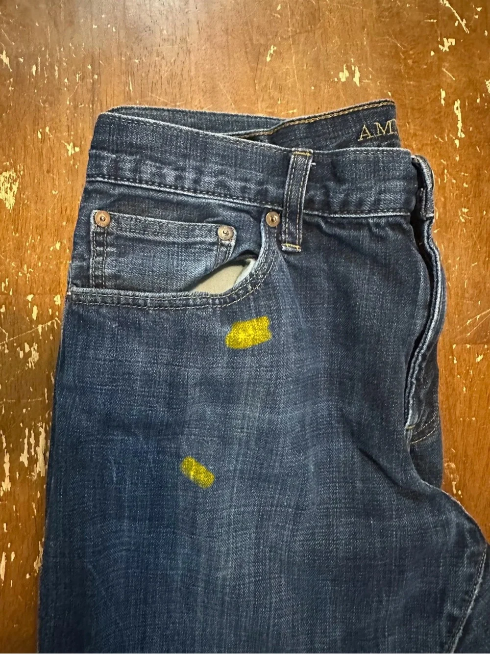 American Eagle Outfitters Men’s Original Boot Cut Dark Wash Jean 34x30